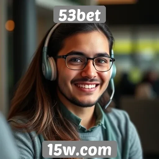 Experiência do usuário no suporte do 53bet